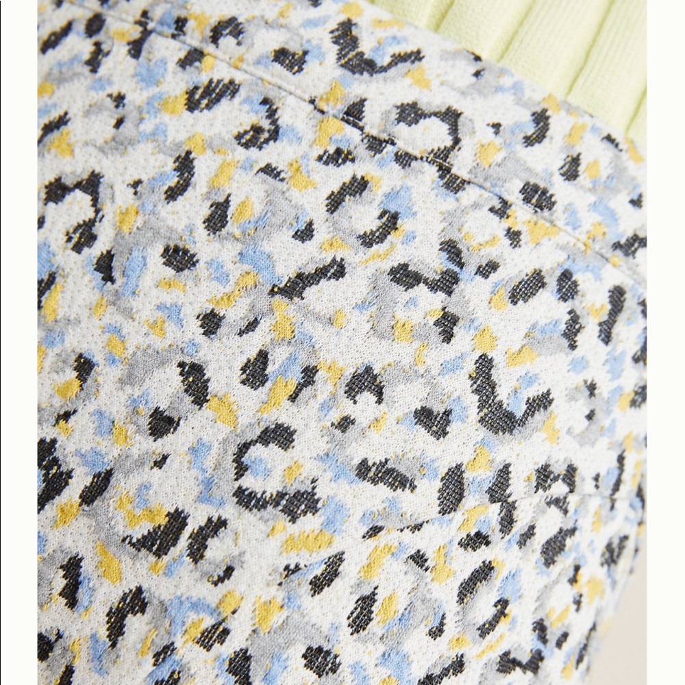 Maeve Leopard Jacquard Skirt - Picture 3 of 7